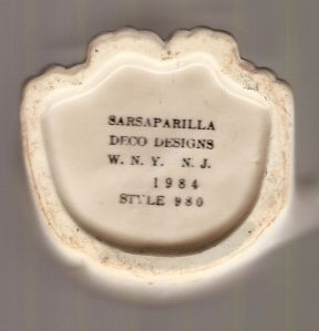 Sarsaparilla Deco Designs, W.N.Y., N.J. 1984